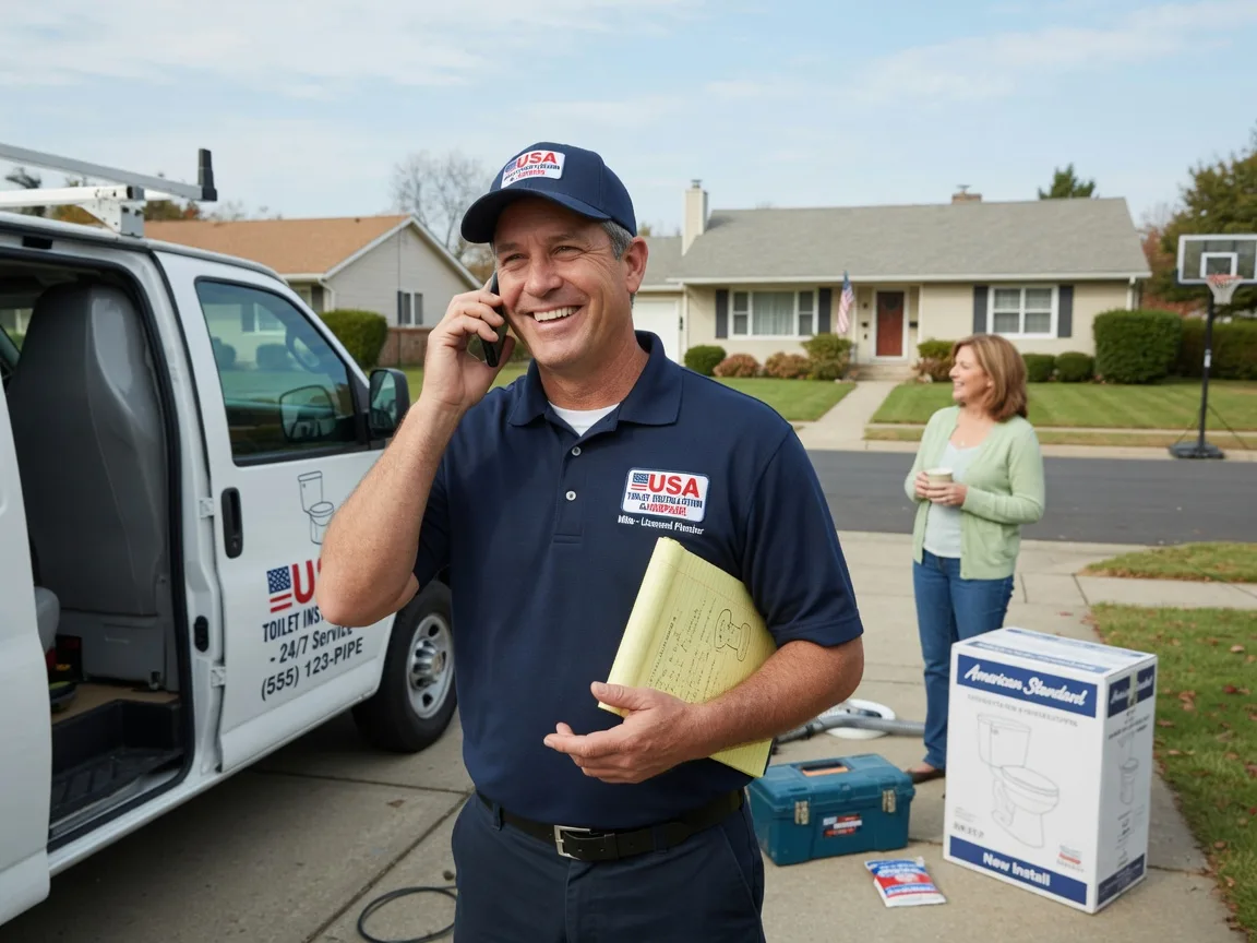 Toilet Installation Lovilia, IA FAQs